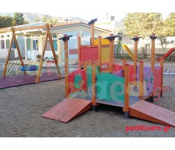 Παιδική χαρά με όργανα ΑΜΕΑ - παιδιών στον Νομό Ηλείας