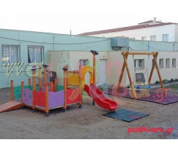 Παιδική χαρά με όργανα ΑΜΕΑ - παιδιών στον Νομό Ηλείας
