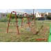 Παιδική χαρά με μεταλλική περίφραξη