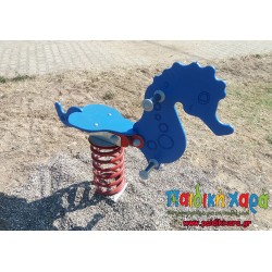 Ελατηριωτή τραμπάλα 1 θέσης ιππόκαμπος