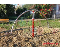 Τραμπάλα παιδικής χαράς περιστροφική 360 μοίρες με κάθισμα 